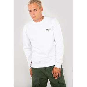 188307-09-sweatshirt-alpha-industries-basic-small-logo-weiss
