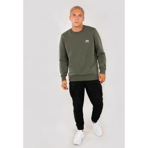 188307-142-sweatshirt-alpha-industries-basic-small-logo-dunkle-olive