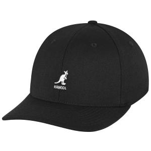 8650bc-bk001-kappe-kangol-wool-flexfit-baseball-schwarz