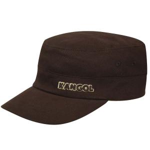 9720bc-br204-kappe-kangol-aus-baumwolle-twill-army-braun