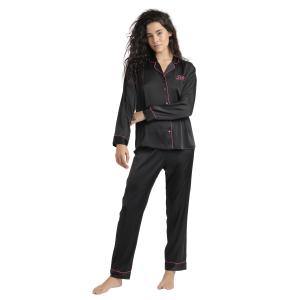 62958-0-000110-langarm-satin-pyjama-fur-damen-barbie-vintage-negro