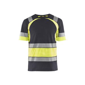 342110309633-3421-t-shirt-mit-hoher-sichtbarkeit-blaklader-mittelgrau-neongelb