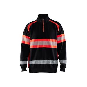 355311589955-3553-sweatshirt-mit-hoher-sichtbarkeit-blaklader-schwarz-rot