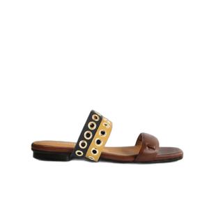 9624808227107-damensandalen-camia-swap-double-sabrina-chocolate-black-yellow