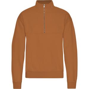 cs1014-gingerbrown-sweatshirt-1-4-reissverschluss-colorful-standard-organic-ginger-brown-ginger-brown