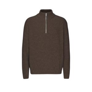 cs5091-coffeebrown-pullover-mit-reissverschluss-aus-wolle-colorful-standard-merino-coffee-brown