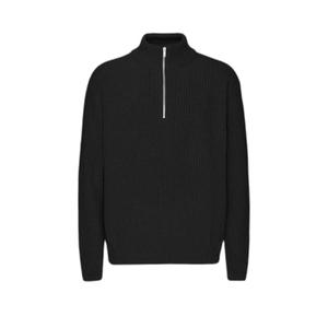cs5091-deepblack-pullover-mit-reissverschluss-aus-wolle-colorful-standard-merino-deep-black