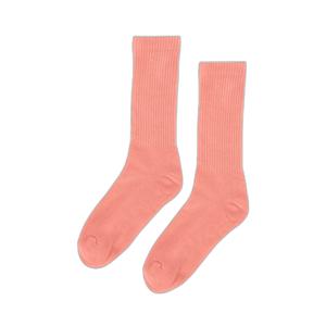 cs6005-brightcoral-socken-colorful-standard-organic-active-bright-coral-bright-coral