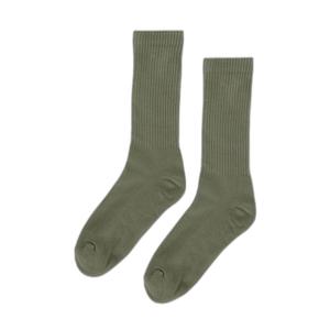 cs6005-dustyolive-socken-colorful-standard-organic-active-dusty-olive-staubiges-oliv