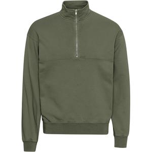 cs1014-dustyolive-sweatshirt-1-4-reissverschluss-colorful-standard-organic-staubiges-oliv