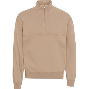 cs1014-honeybeige-sweatshirt-1-4-reissverschluss-colorful-standard-organic-honey-beige