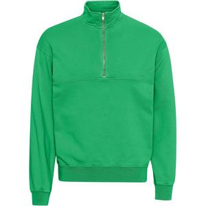 cs1014-kellygreen-sweatshirt-1-4-reissverschluss-colorful-standard-organic-geleegrun