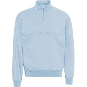 cs1014-polarblue-sweatshirt-1-4-reissverschluss-colorful-standard-organic-polar-blue