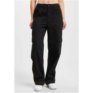 dfljs194-00007-cargohose-aus-jeansstoff-damen-def-schwarz