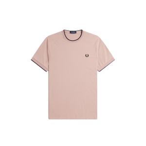 fpm1588-u89-t-shirt-fred-perry-twin-tipped-dunkelrosa-puderrosa-schwarz