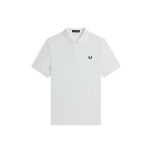 fpm6000-100-polo-shirt-fred-perry-plain-weiss