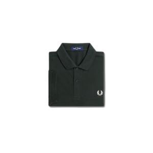 fpm6000-t50-polo-shirt-fred-perry-plain-vert-nuit-blanc-neige