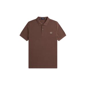 fpm6000-u85-polo-shirt-fred-perry-plain-ziegel-carrington-road-warmgrau