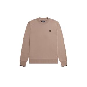 fpm7535-v05-sweatshirt-mit-rundhalsausschnitt-fred-perry-dunkelrosa-schwarz