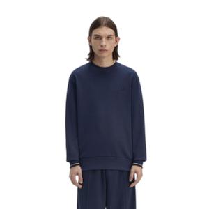 fpm7535-x86-sweatshirt-mit-rundhalsausschnitt-fred-perry-tennisblau