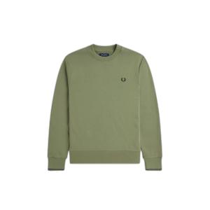 fpm7535-x88-sweatshirt-mit-rundhalsausschnitt-fred-perry-olivemint