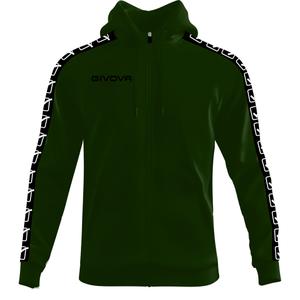 ba10-0051-sweatshirt-mit-kapuze-streifen-full-zip-givova-verde-militar