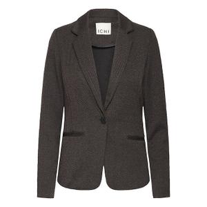 20121600-900001779-blazer-damen-ichi-kate-jacquard-4-black-brown-herringbone