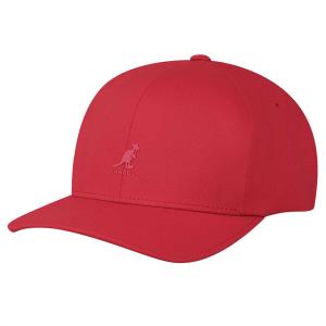 k4366-rd608-kappe-kangol-flexfit-delta-rot