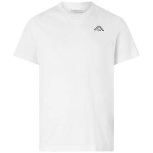 304j150-001-t-shirt-kappa-cafers-slim-weiss