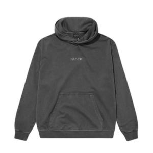 0190-k039-0042-kapuzenpullover-nicce-garment-dye-mercury-schwarz-gewaschen