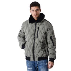 2250025-kh2-daunenjacke-mit-fliegerkragen-und-pelzbesatz-project-x-paris-khaki