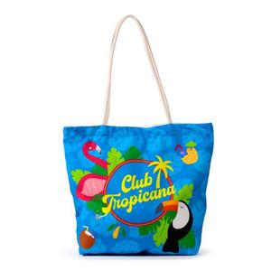 bbag01-strandtasche-puckator-flamingo-club-tropicana-blau-41x55-cm