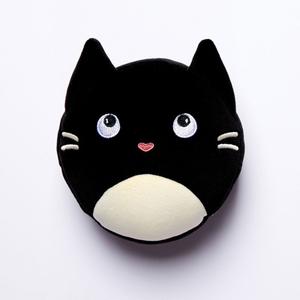 cush249-reisekissen-katze-restazz-plusch-2-in-1-mit-augenmaske-puckator-schwarz-16-5x13-5x10-5-cm