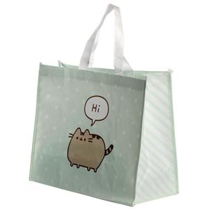 rpbag07-einkaufstasche-aus-kunststoff-katze-puckator-rpet-pusheen-blau-33x39-5x18-5-cm