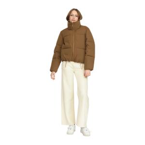 77293-brown-kurze-daunenjacke-damen-selfhood-braun