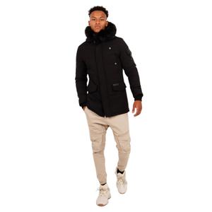 43045-bkbk-warm-up-parka-mit-pelz-sixth-june-schwarz