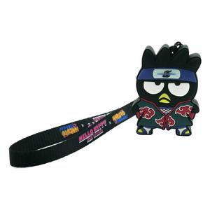tekn811652-schlusselanhanger-pvc-teknofun-naruto-shipudden-x-hello-kitty-badtzt-maru-itachi-schwarz-grun-tu